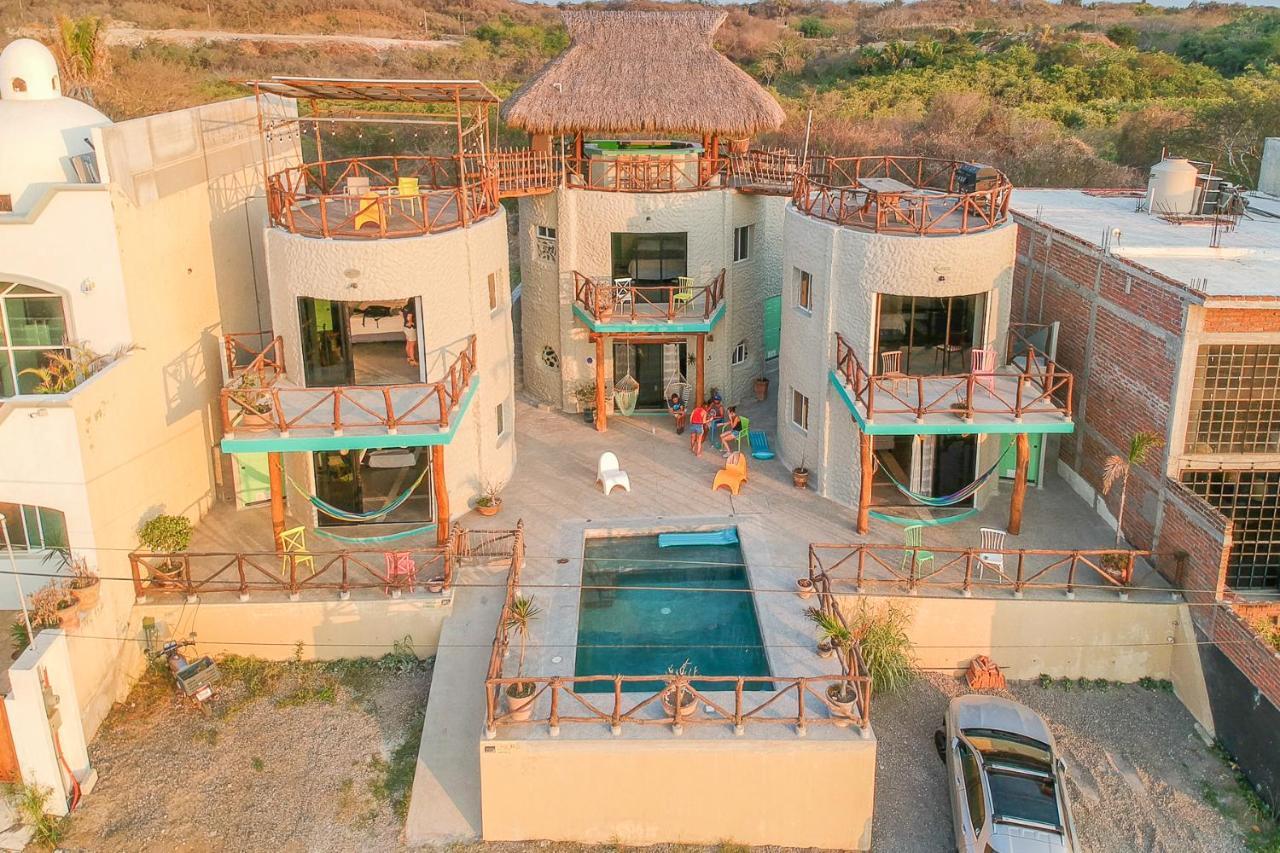 Pacific Nomads Earthbag House Villa Punta Mita Exterior photo